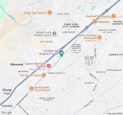 Factory For Sale Few Meters Inside Multan Road , Opposite Orient Factory