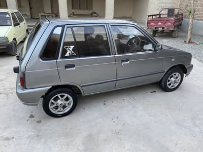 Suzuki mehran Efi 2014 model 75% original genuine home use car