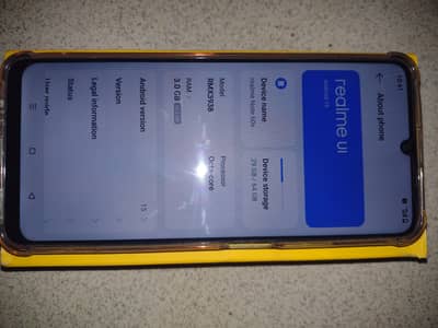 Realme Note 60x box open