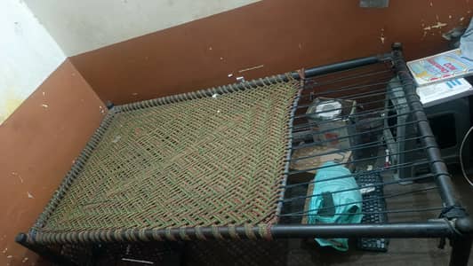 1 used Charpai available for sale. Very good condition.