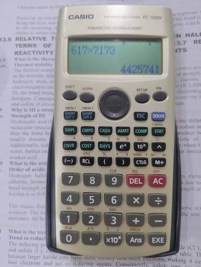 Casio FC-100V
