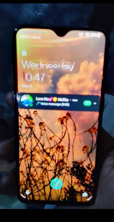 10/10codiion full original fingerprint under display