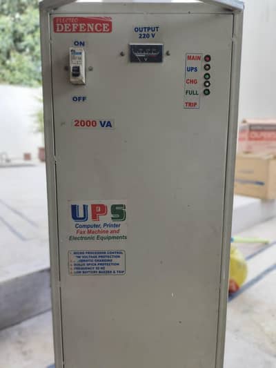 UPS Inverter 2000 VA Heavy Duty Very Good Condition
