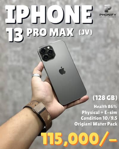 iPhone 13 Pro Max Jv 128gb