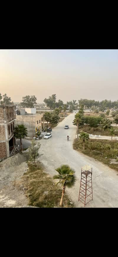 06 Marla Commercial Plot With Parking Space For Sale