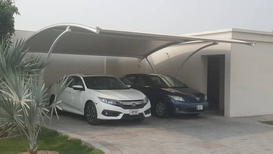 Car parking shade in Lahore l Dome shade l Canopy shade l Tensile shed