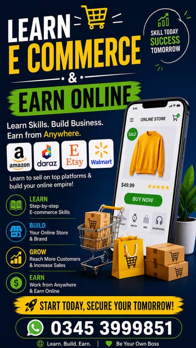 Learn eCommerce & Start Earning Online | Complete Training