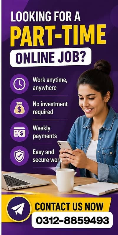 Online job/Part/full time/Student/teachers/Housewives/job holders