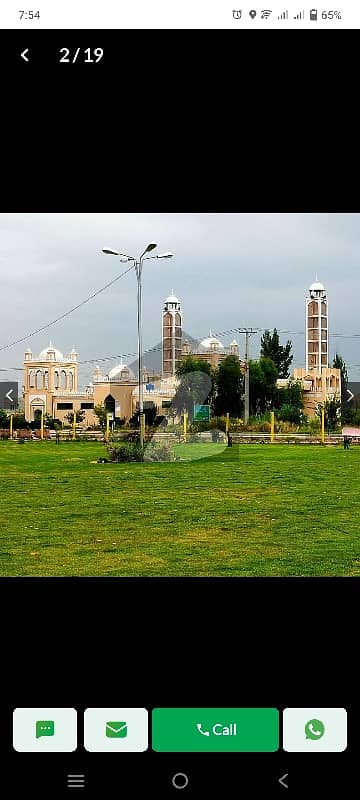 Book A Prime Location Residential Plot Of 5 Marla In Wapda Town Sector F Peshawar
