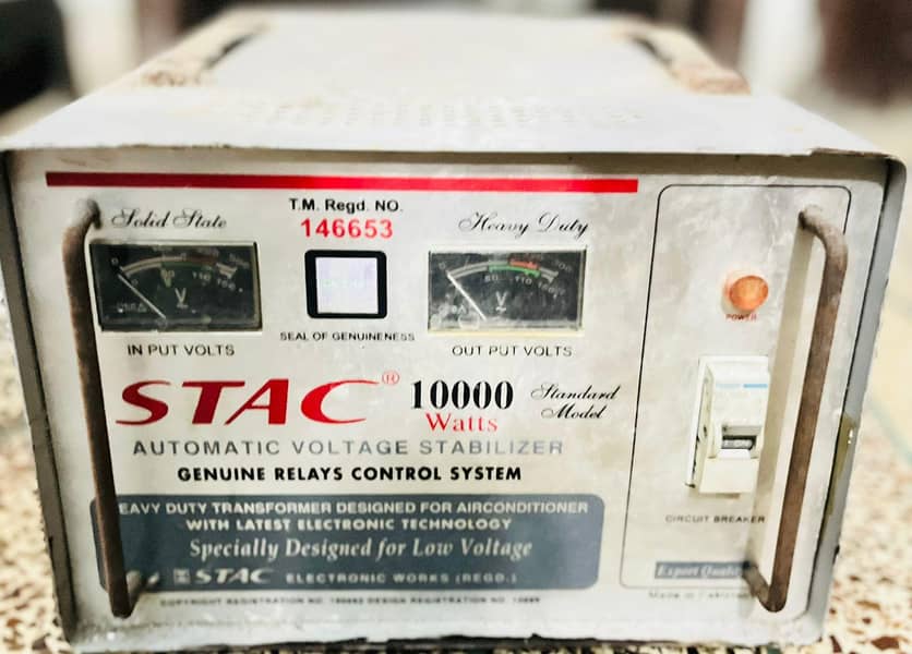 Stac voltage stabilizer 0