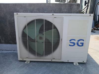 Used- 100% Genuine Split AC - SG Gold - 100% Copper Indoor Outdoor
