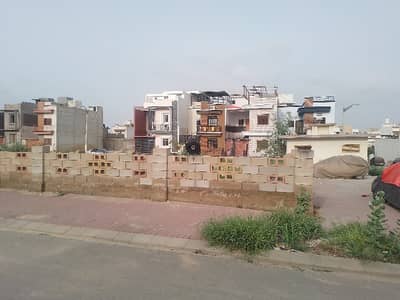 Highly-Desirable West Open 120 Square Yards Residential Plot Available In Saima Arabian Villas