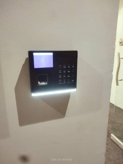 Face biometric card Zkteco attendance machine with door lock