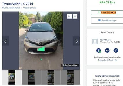 vitz 2024 gold