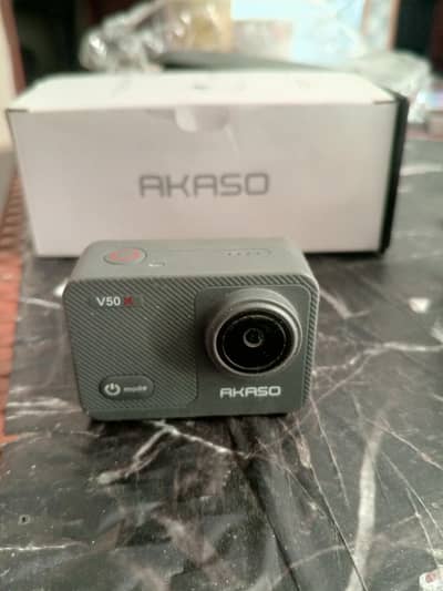  AKASO V50 X Action Camera 4K – Brand New Full Accessories