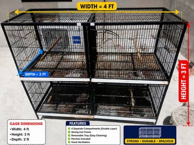 Heavy weight full angle spot welding cages for sale