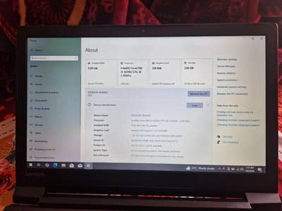Lenovo Core i5 6th Gen Laptop | 8GB RAM | 256GB SSD | Fast Perfomance