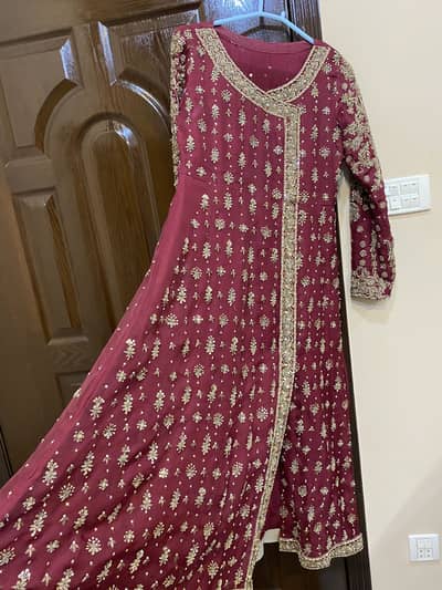 Andrakha frock/maxy/long frock/fancy suit bridal
