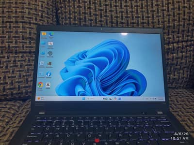 Lenovo t490s i5 8gen 256 ssd 16gb ram