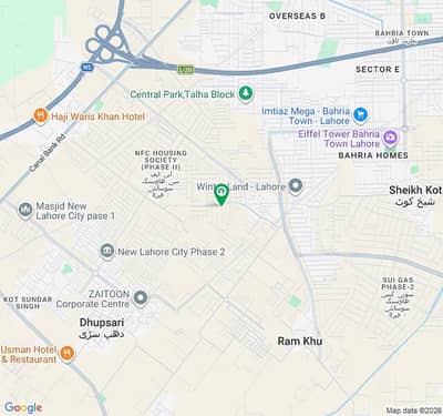 97-B No. Alamgir Block 10-Marla (35 By 65) Residential Plot In 115 Lakh All Dues Clear Deal, 40 Feet Road Best Location For Constructing Your Dream House In Bahria Town Lahore