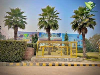 Prime 5 Marla Corner Plot for Sale in Safari Garden Ideal Location & Modern Facilities