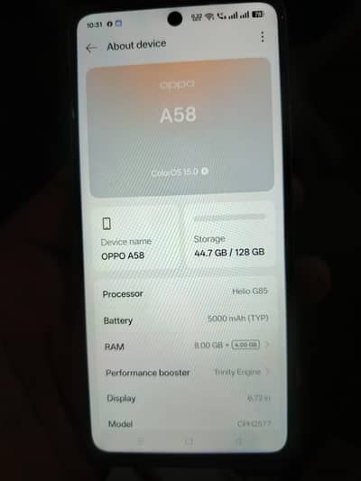 Oppo A58 8 8 128