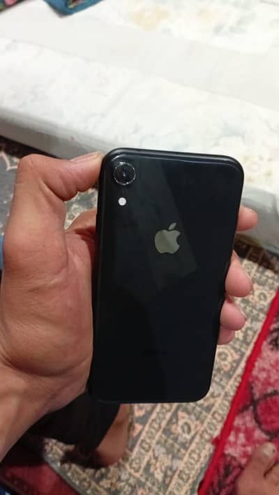 I phone xr water pack J V sim working battery health 96 64 gb