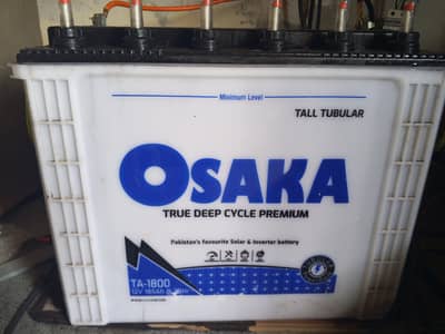 Osaka Tubular TA 1800 12V 185Ah Used