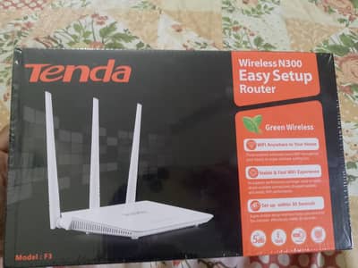 Tenda F3 Wireless N300 Router For Sale – Excellent Condition