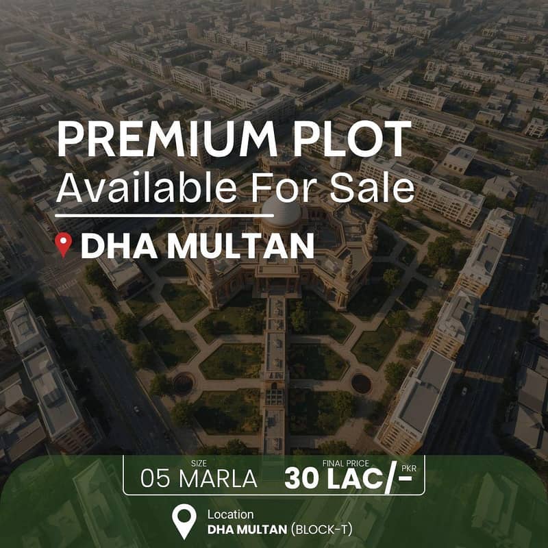 5 Marla Premium Plot 0