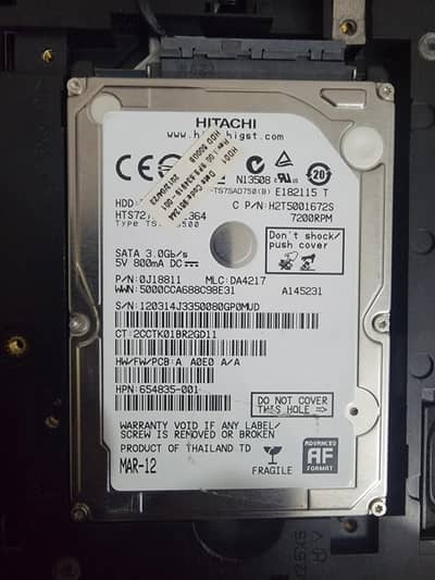LAPTOP hddD 500GB