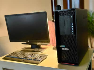 eveno Thinkstation 2 Processors 24 GB RAM | 4 GB NVIDIA | Workstation
