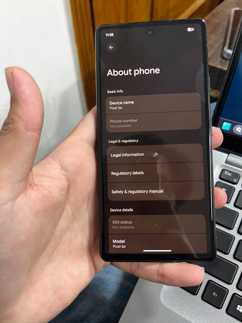Google pixel 6A 6
