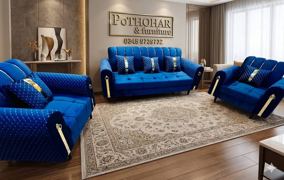 L shape sofa | Corner sofa | sofa set | sofas set | 6 seater sofa set 13