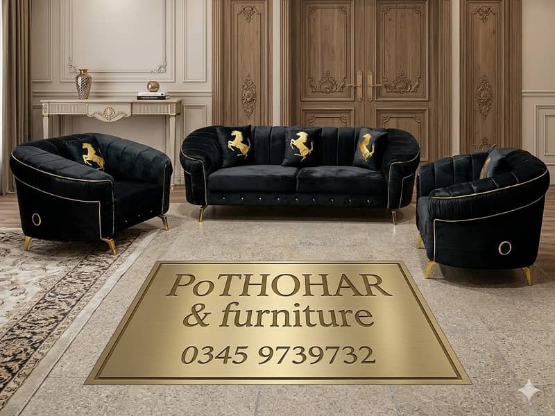 L shape sofa | Corner sofa | sofa set | sofas set | 6 seater sofa set 14