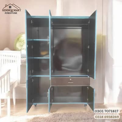 3-Door & 2-Door Wardrobe | Customizable Size | Safe Almirah