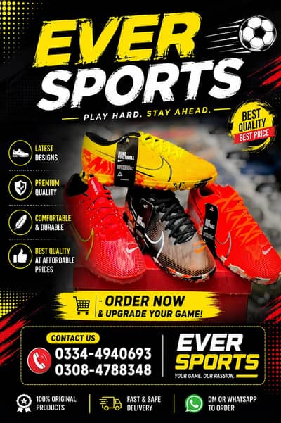 FOOT BALL & BADMINTON/SQUASH SHOES |SPORTS SHOES