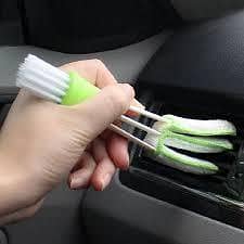 2-in-1 Car AC Vent Cleaning Brush & Dust Tool