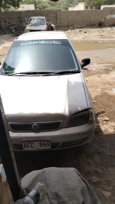 Suzuki cultus vxl L. P. G and petrol working