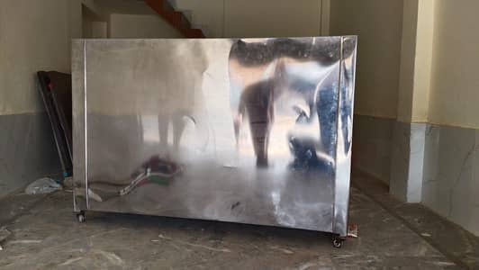 steel counter for hotel