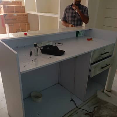 shop counter almost  new