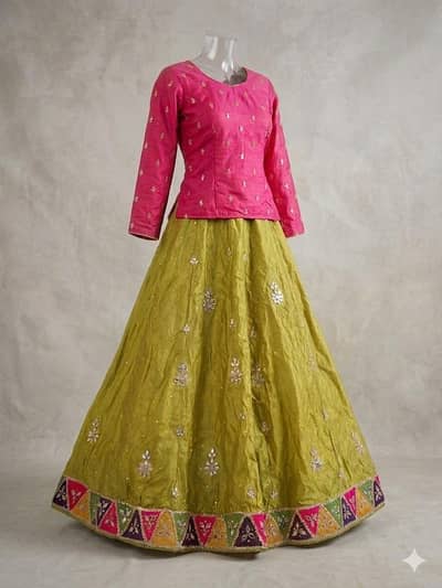 Girls lenghaga for wedding/Formal/party wear girls dress