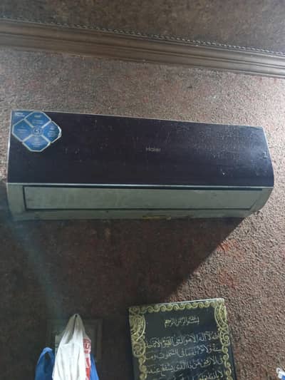 Haier 1 ton non inverter ac in condition. 03078663993