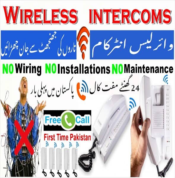 Wireless intercom | Wired Intercoms | Door intercom | Counter intercom 1