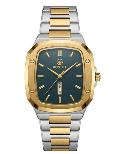 RUSET-1018-BLUE WITH GOLD