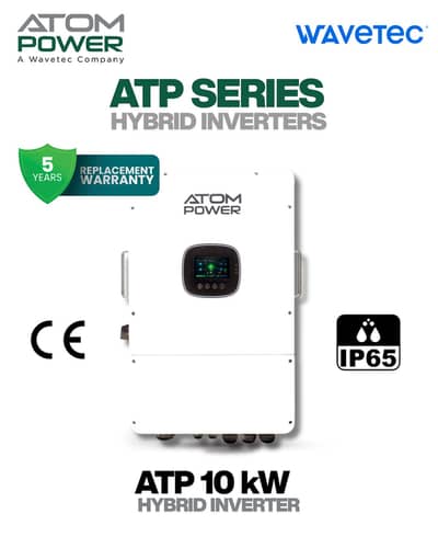 ATOM Power ATP Series 10kW Hybrid Solar Inverter (Single Phase)