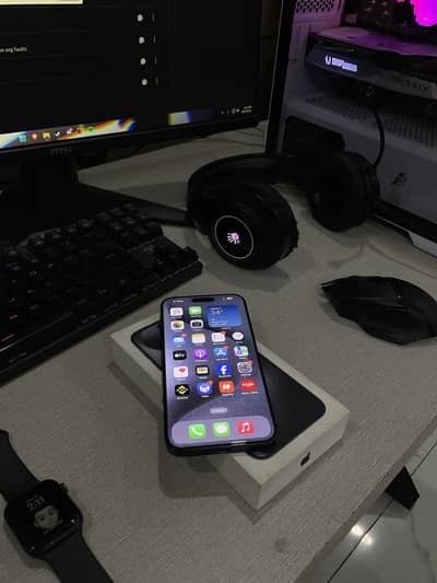 IPhone 15 pro max 256gb Blue