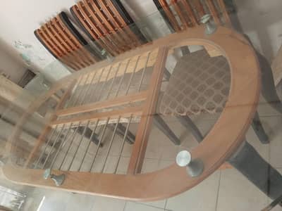 Dining table modern style  8 seater