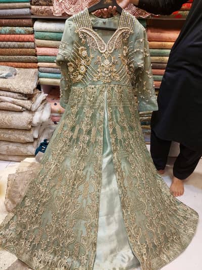 Sheesha silk maxi, bridal wear, formal cloths, fancy wear, engagement