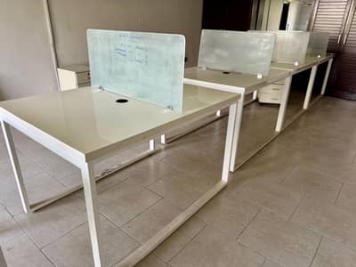 5 Executive Office Workstations  | Tables | Furniture